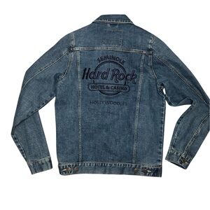 Women Denim Hard Rock Cafe Jacket